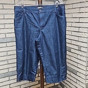 Lee, Just Below The Waist, Capris Sz 16P